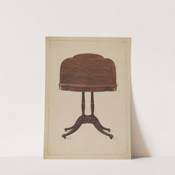 Table Pedestal by Nicholas Gorid