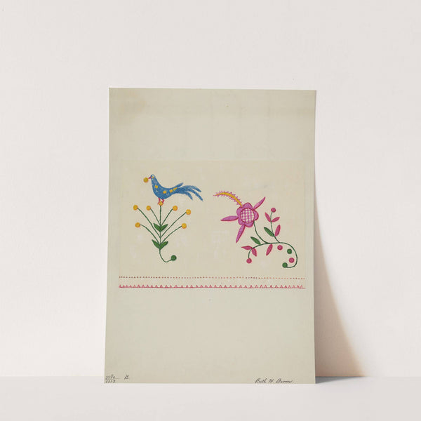 Table Scarf by Ruth M. Barnes