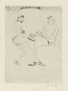 Tableau de la boxe, illustré de 29 gravures à l’eau-forte pl 14