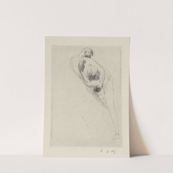 Tableau de la boxe, illustré de 29 gravures à l’eau-forte pl 24 (1923) by André Dunoyer de Segonzac