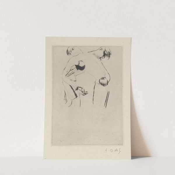 Tableau de la boxe, illustré de 29 gravures à l’eau-forte pl 26 (1923) by André Dunoyer de Segonzac