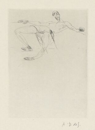 Tableau de la boxe, illustré de 29 gravures à l’eau-forte pl 29