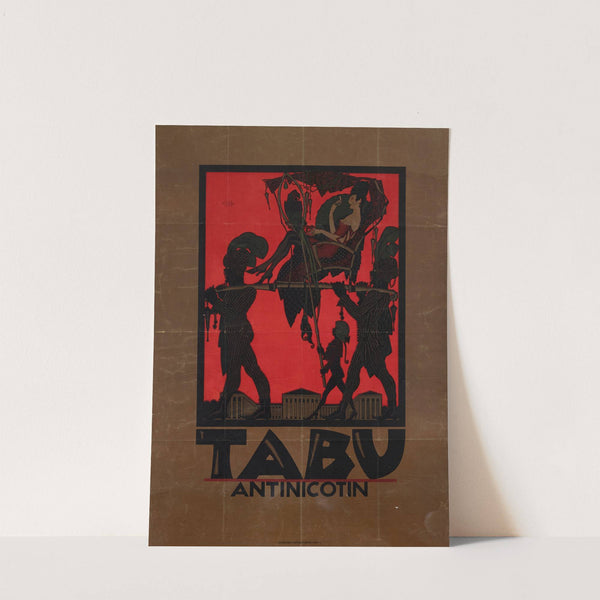 Tabu Antinicotin (1919) by Julius Klinger