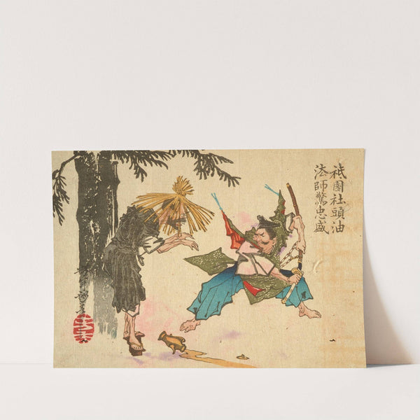 Tadamori and the Oil Thief by Tsukioka Yoshitoshi