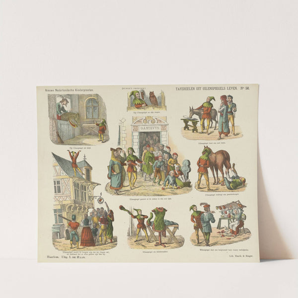 Tafereelen uit Uilenspiegels leven (1875-1919) by Emrik & Binger