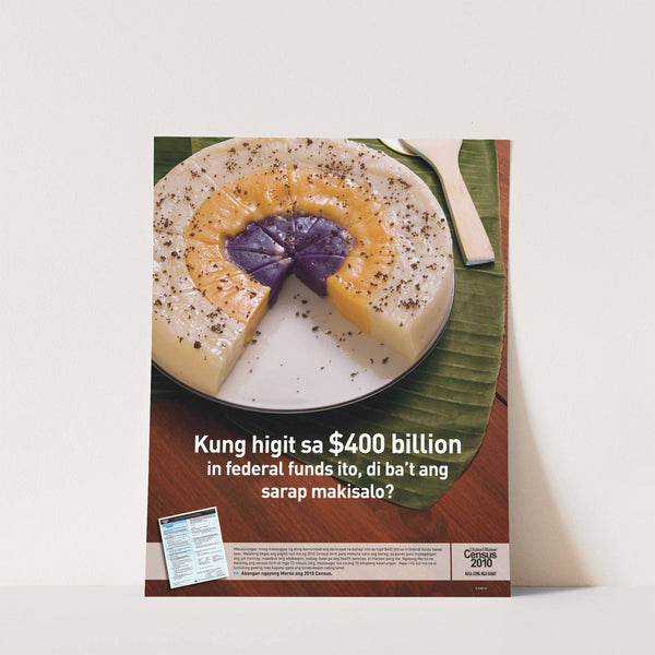 Tagalog Awareness Poster (2010) by Bureau of the Census