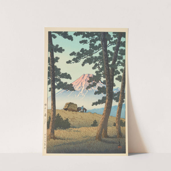 Tago no ura no yube (Evening at Tago Bay) (1940) by Kawase Hasui