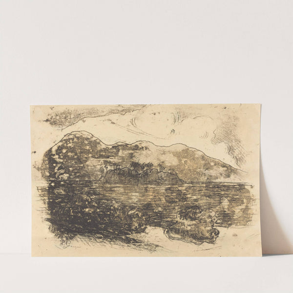 Tahitian Shore (circa 1900) by Paul Gauguin