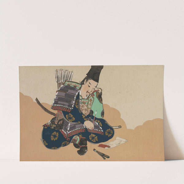 Taira no Tadanori (Tadanori) (1909-1910) by Kamisaka Sekka