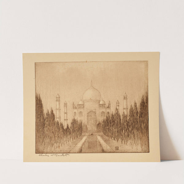 Taj Mahal (1916) by Charles Bartlett