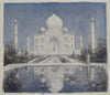 Taj Mahal bij maanlicht