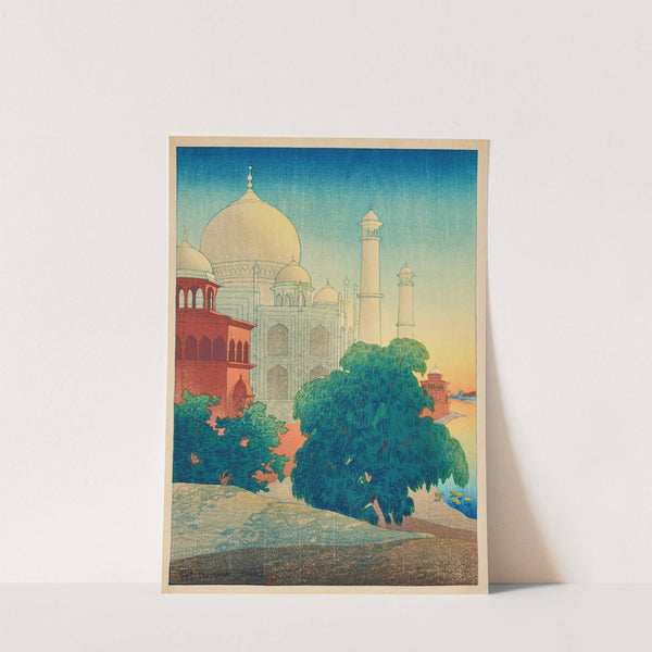 Taj Mahal, Sunset (1919) by Charles Bartlett