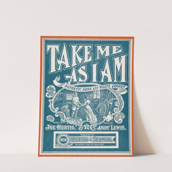 Take me as I am by Anonymous