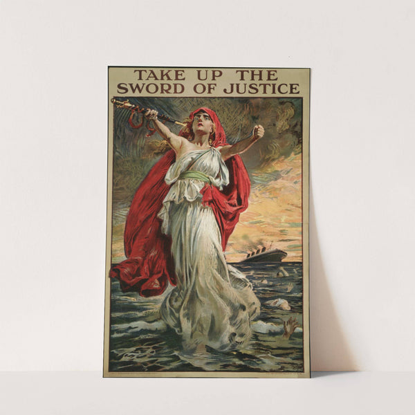 Take up the sword of justice (1915) by Bernard Partridge