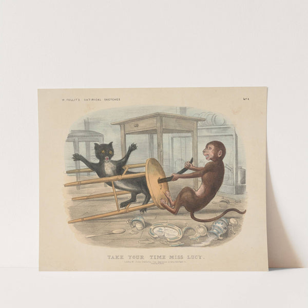 Take your time Miss Lucy. by W. Kohler
