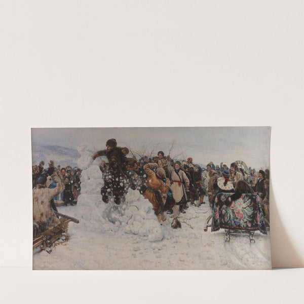 Taking a Snow Town by Vasily Surikov