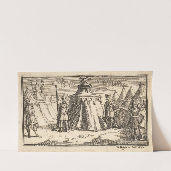 Taking Away the Military Belt or Girdle (1725) by William Hogarth