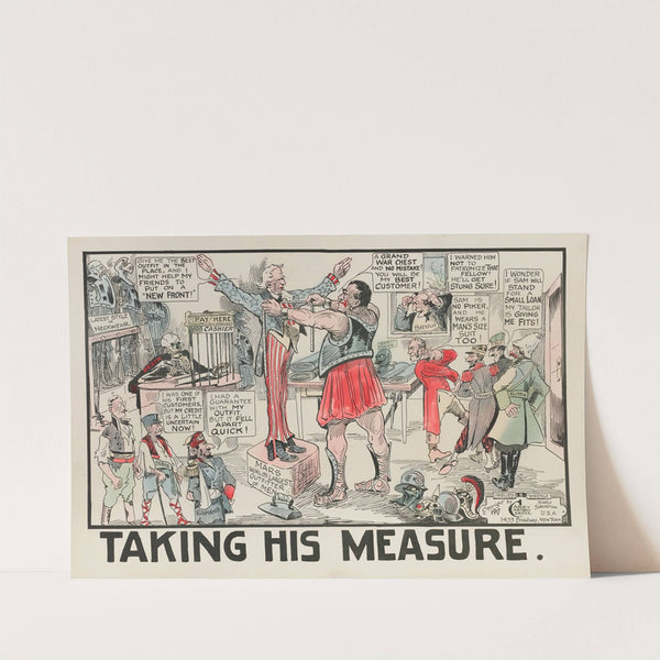 The European War-dance! (1915) by Carey Cartoon Service