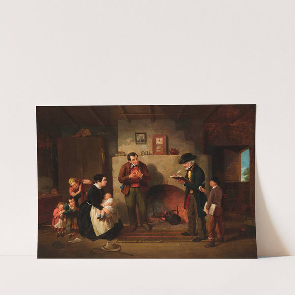 Taking the Census (1854) by Francis William Edmonds
