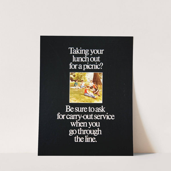 Taking your lunch out for a picnic by National Institutes of Health