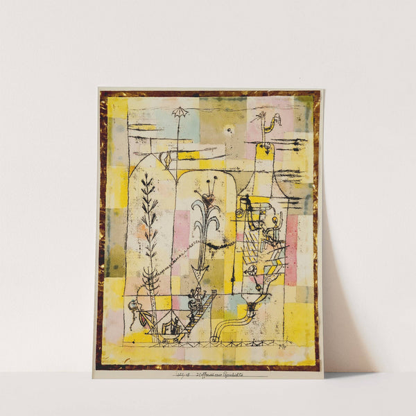 Tale à la Hoffmann by Paul Klee