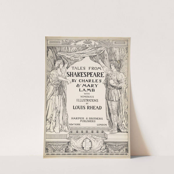 Tales from Shakespeare by Charles & Mary Lamb with numerous illustrations by Louis Rhead (1917-1918) by Louis Rhead