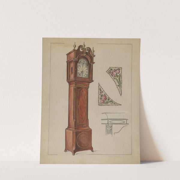 Tall Clock by Elizabeth Curtis