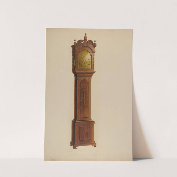 Tall Clock by Ferdinand Cartier