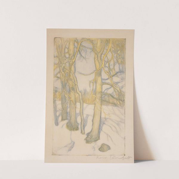 Talvisia puita by Eero Järnefelt