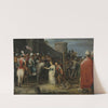 Tamar Being Led To The Stake by Adriaen van Stalbemt