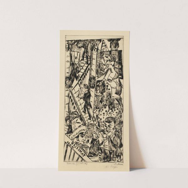 Tamerlan (1923) by Max Beckmann