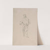 Tamerlane – study of a figure for the painting ‘Sultan Bayezid taken into captivity by Tamerlane’ (1878) by Stanisław Chlebowski