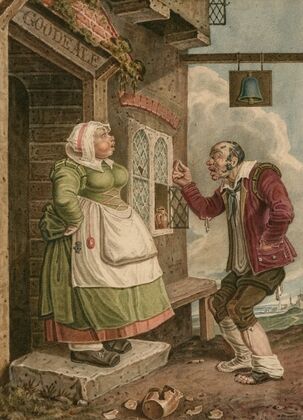 Taming of the shrew, Hostess and Sly (1800-1830)