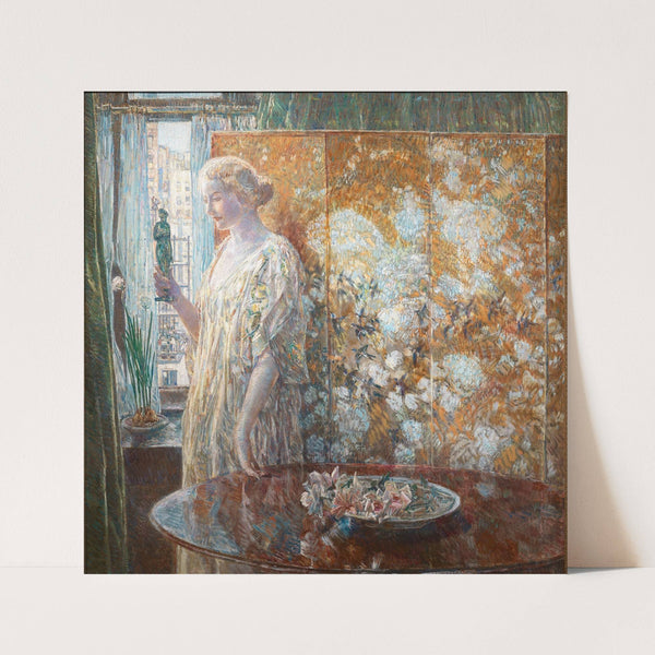Tanagra (The Builders, New York) (1918) by Childe Hassam