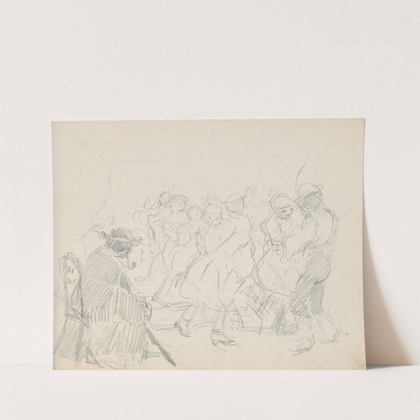 Tancujúci by Gustáv Mallý