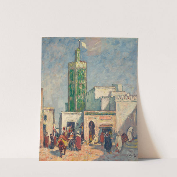 Tanger et le Soko (1904) by Georges d'''Espagnat