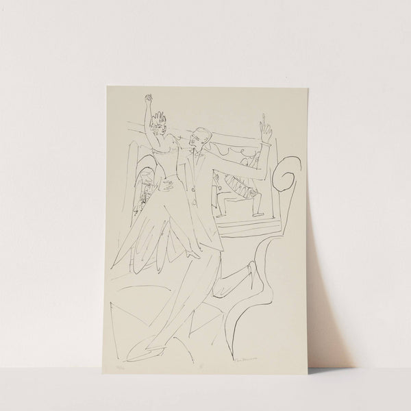 Tango (1946) by Max Beckmann