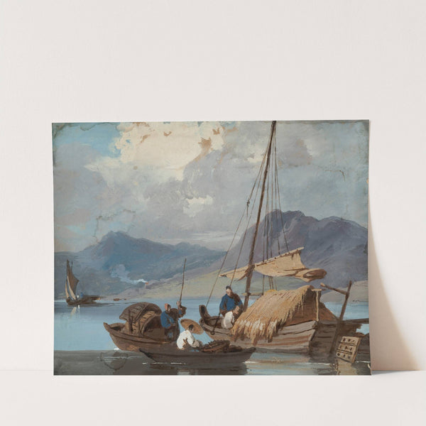 Tanka boat off Macao by George Chinnery