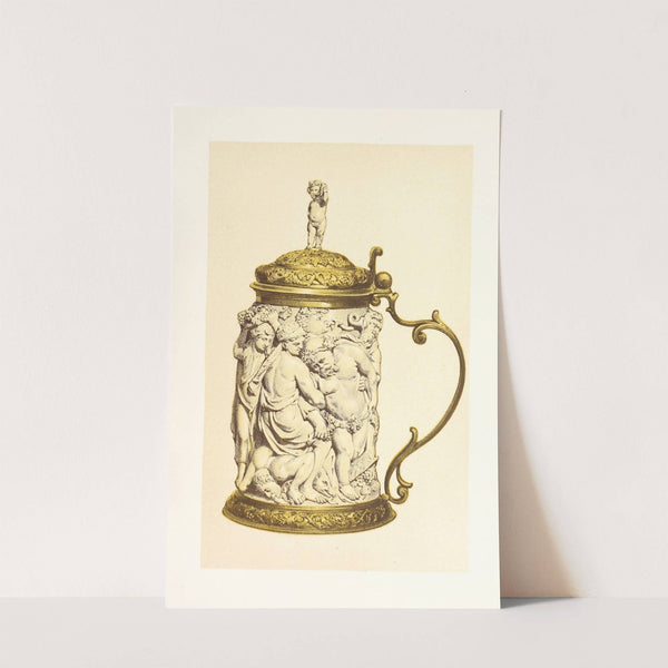 Tankard in Carved Ivory, mounted in Silver Gilt. Flemish by John Charles Robinson