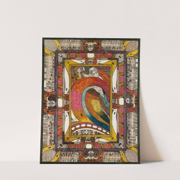 Tannen=Wald=Hall, Riesen=Stadt am Häxen=See (1919) by Adolf Wölfli