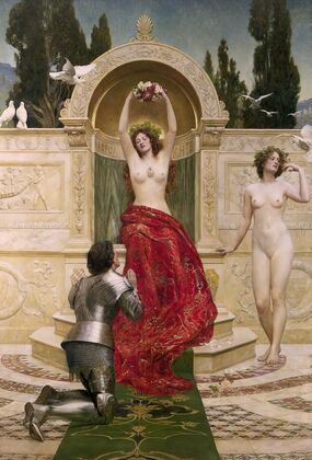 Tannhäuser en el Venusberg — size preview
