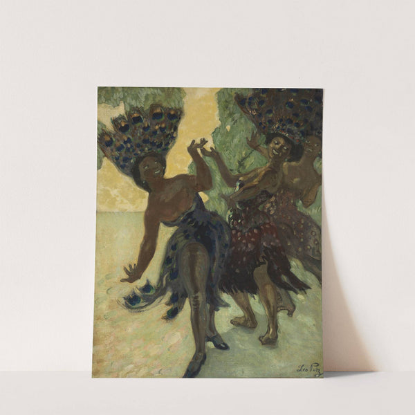 Tanzende Negerinnen by Leo Putz