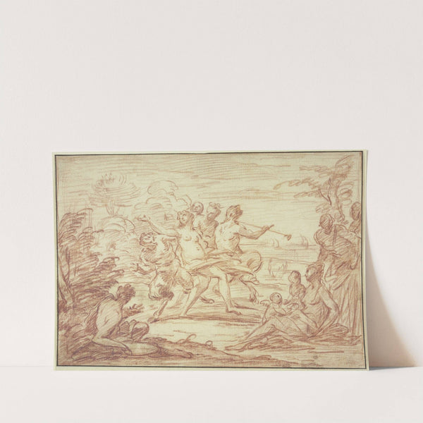 Tanzende Nymphen und Satyrn by Raymond Lafage