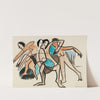 Tanzgruppe (1926) by Ernst Ludwig Kirchner