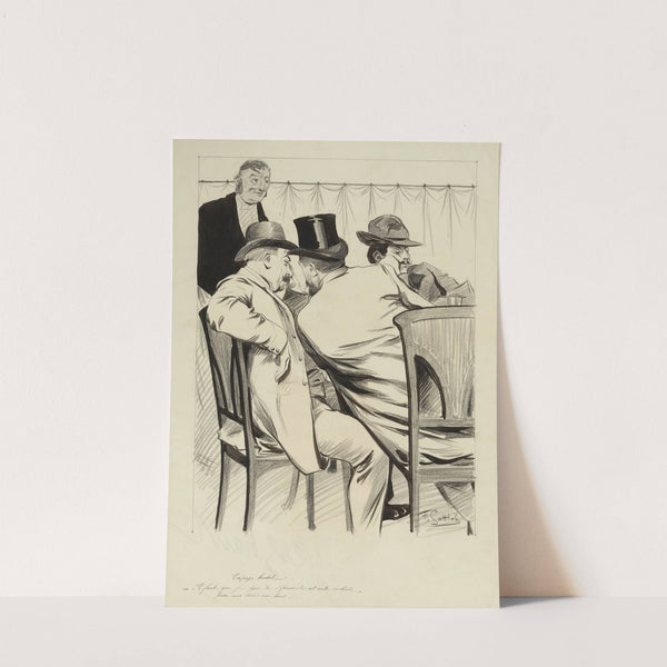 Tapage brutal (1905) by Fernand Louis Gottlob