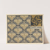 Tapete Goldene Schmetterlinge (Golden Butterfly Wallpaper) (1901) by Koloman Moser