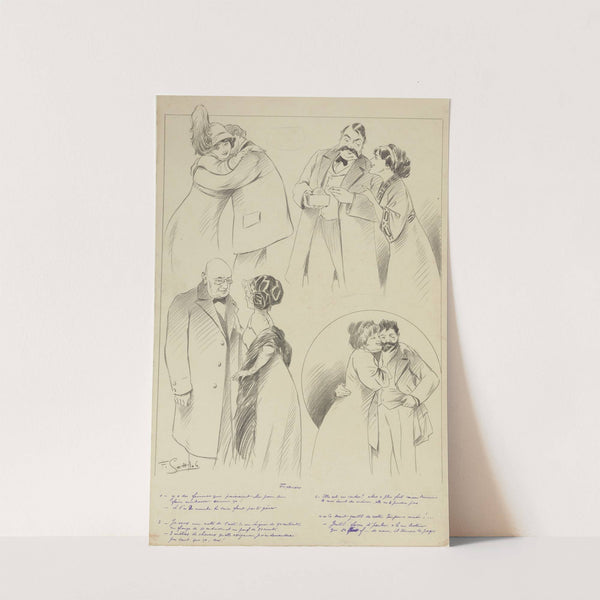 Tapeuses (1911) by Fernand Louis Gottlob