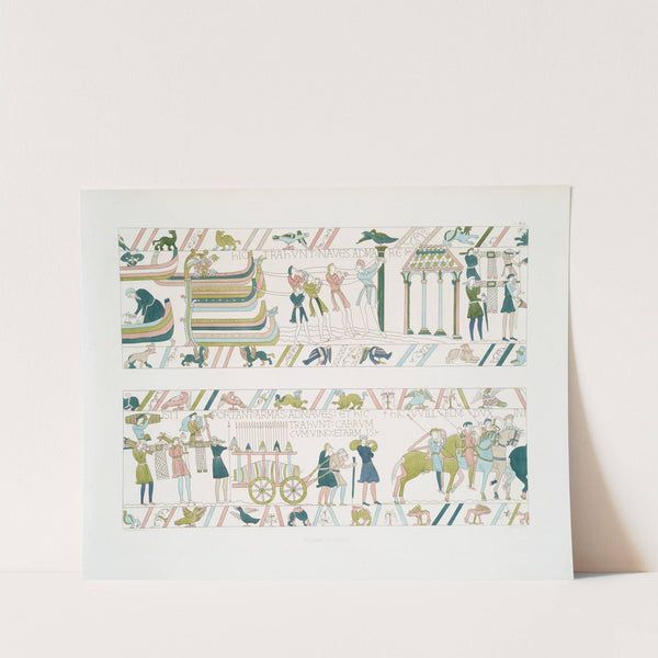 Tapisserie de Bayeux 13 (1838) by Achille Jubinal