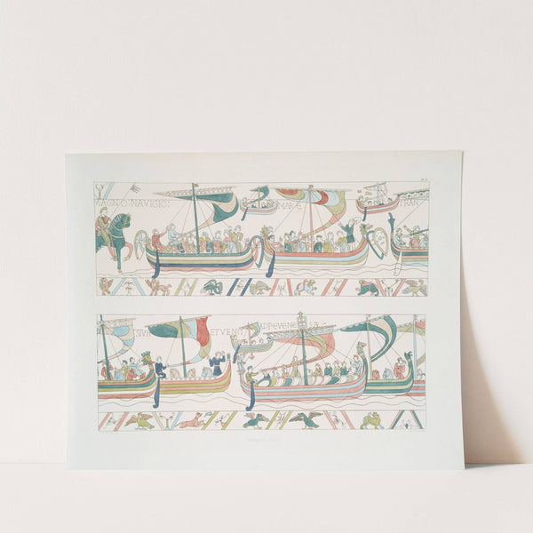 Tapisserie de Bayeux 14 (1838) by Achille Jubinal