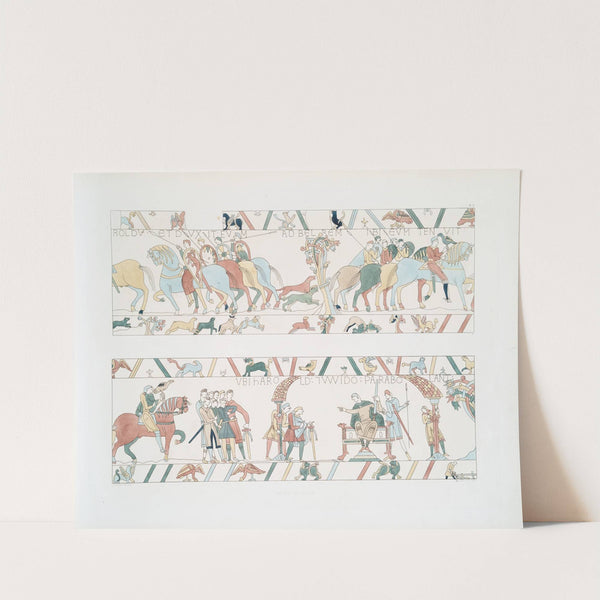 Tapisserie de Bayeux 3 by Achille Jubinal